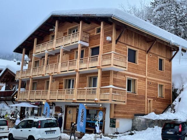 Les Amborzales Apartment Le Grand-Bornand Exterior foto